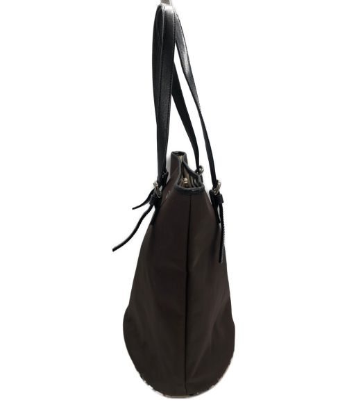 BURBERRY BLUE LABEL（バーバリー ブルー レーベル）BURBERRY BLUE LABEL (バーバリーブルーレーベル) トートバッグ ブラウン×ベージュの古着・服飾アイテム