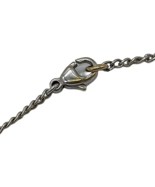 CHANEL（シャネル）CHANEL (シャネル) ココマークサークルネックレス シルバー×ブラックの古着・服飾アイテム