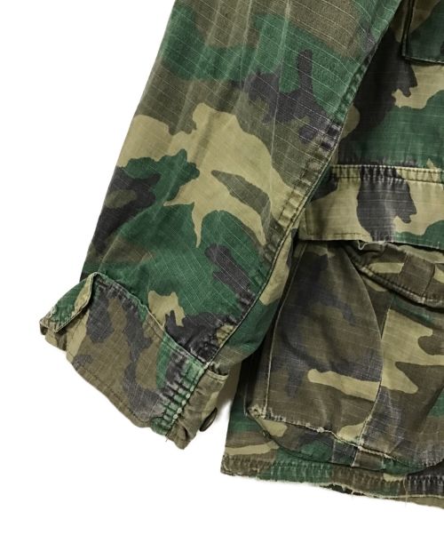 US ARMY（ユーエスアーミー）US ARMY (ユーエス アーミー) ジャングルファティーグジャケット グリーン×ブラウン サイズ:下記参照の古着・服飾アイテム