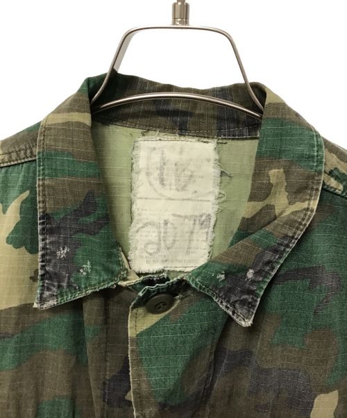 US ARMY（ユーエスアーミー）US ARMY (ユーエス アーミー) ジャングルファティーグジャケット グリーン×ブラウン サイズ:下記参照の古着・服飾アイテム