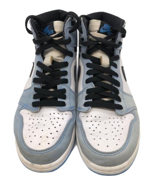 NIKE（ナイキ）NIKE (ナイキ) Air Jordan 1 High OG （エア ジョーダン 1 レトロ ハイ オリジナル） スカイブルー×ホワイト サイズ:26.5の古着・服飾アイテム