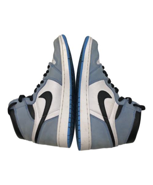 NIKE（ナイキ）NIKE (ナイキ) Air Jordan 1 High OG （エア ジョーダン 1 レトロ ハイ オリジナル） スカイブルー×ホワイト サイズ:26.5の古着・服飾アイテム