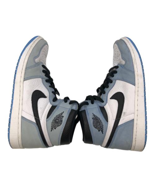 NIKE（ナイキ）NIKE (ナイキ) Air Jordan 1 High OG （エア ジョーダン 1 レトロ ハイ オリジナル） スカイブルー×ホワイト サイズ:26.5の古着・服飾アイテム