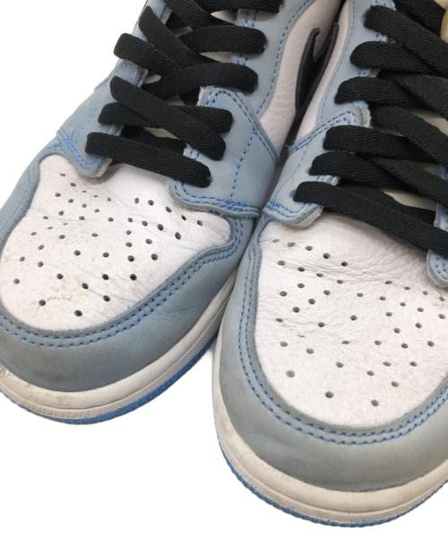 NIKE（ナイキ）NIKE (ナイキ) Air Jordan 1 High OG （エア ジョーダン 1 レトロ ハイ オリジナル） スカイブルー×ホワイト サイズ:26.5の古着・服飾アイテム