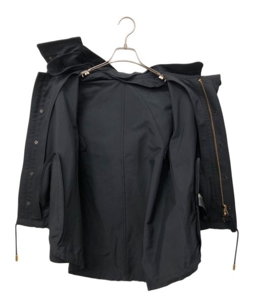 THE RERACS（ザ リラクス）THE RERACS (ザ リラクス) フーデッドジャケット ブラック サイズ:36の古着・服飾アイテム