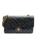 CHANELシャネル）の古着「マトラッセ25」｜ブラック