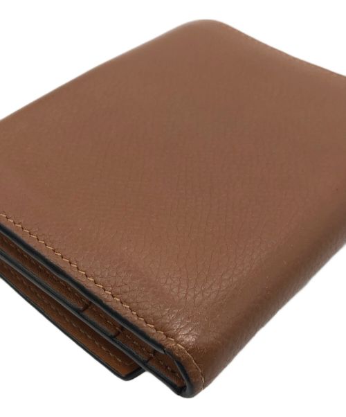 LOEWE（ロエベ）LOEWE (ロエベ) 3つ折り財布 ブラウンの古着・服飾アイテム