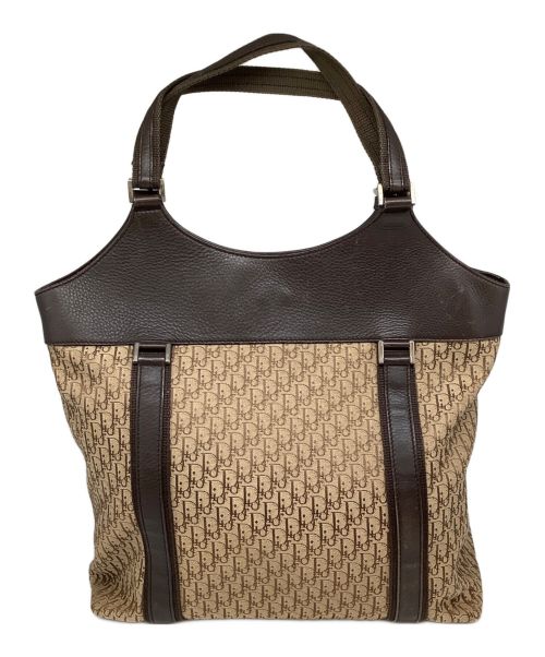 Christian Dior（クリスチャン ディオール）Christian Dior (クリスチャン ディオール) ストリートシック トロッター トートバッグ ブラウンの古着・服飾アイテム