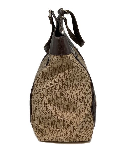 Christian Dior（クリスチャン ディオール）Christian Dior (クリスチャン ディオール) ストリートシック トロッター トートバッグ ブラウンの古着・服飾アイテム