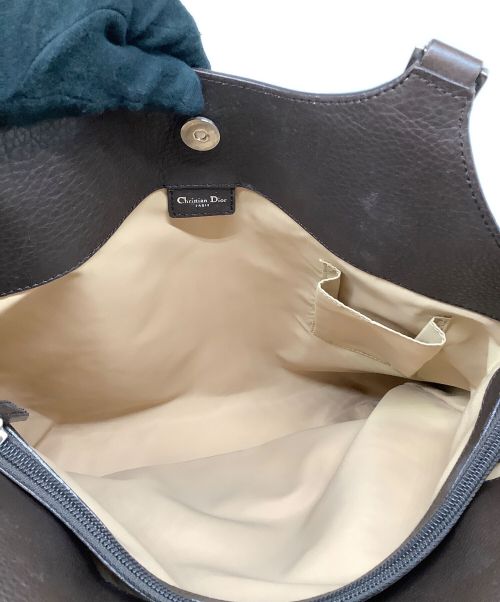 Christian Dior（クリスチャン ディオール）Christian Dior (クリスチャン ディオール) ストリートシック トロッター トートバッグ ブラウンの古着・服飾アイテム