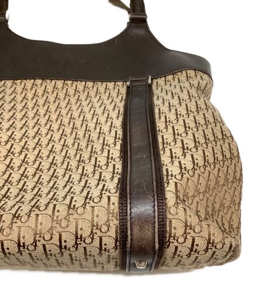 Christian Dior（クリスチャン ディオール）Christian Dior (クリスチャン ディオール) ストリートシック トロッター トートバッグ ブラウンの古着・服飾アイテム