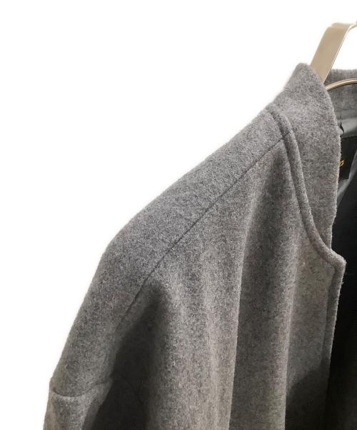 HIBECK（ハイベック）HIBECK (ハイベック) ウール混コート グレー サイズ:SIZE Mの古着・服飾アイテム