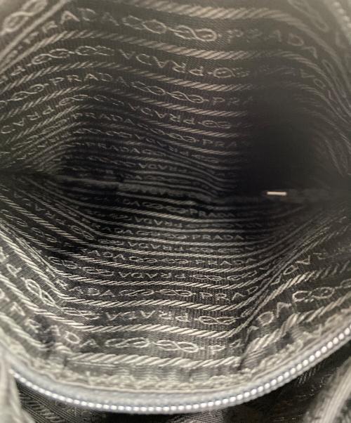 PRADA（プラダ）PRADA (プラダ) ワンショルダーバッグ ブラック×グリーンの古着・服飾アイテム