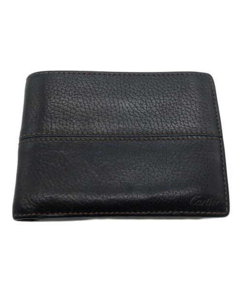 Cartier（カルティエ）Cartier (カルティエ) 2つ折り財布 ブラックの古着・服飾アイテム