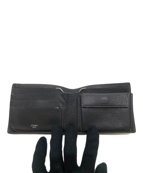 Cartier（カルティエ）Cartier (カルティエ) 2つ折り財布 ブラックの古着・服飾アイテム