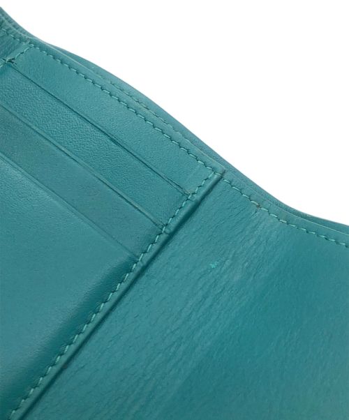 LOEWE（ロエベ）LOEWE (ロエベ) アナグラムトライフォードウォレット グリーンの古着・服飾アイテム