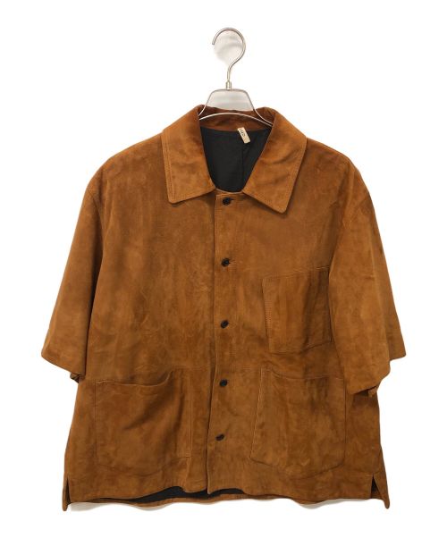 CCU（シーシーユー）CCU (シーシーユー) WORK SHIRTS JACKET ブラウン サイズ:1の古着・服飾アイテム