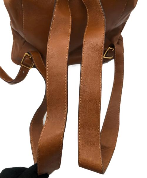 GUCCI（グッチ）GUCCI (グッチ) バンブーリュック ブラウンの古着・服飾アイテム