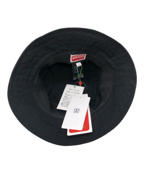KENZO（ケンゾー）KENZO (ケンゾー) LOGO CREST 4 BUCKET HAT 未使用品の古着・服飾アイテム