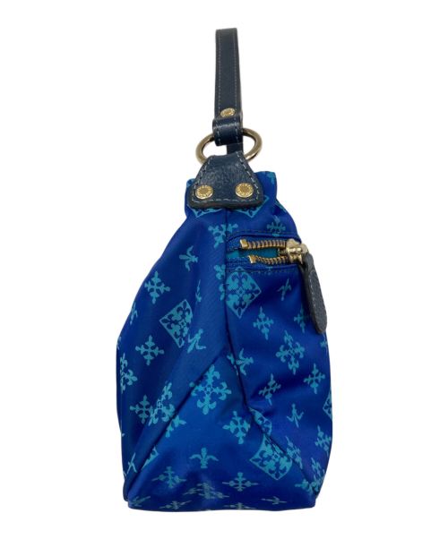 russet（ラシット）russet (ラシット) ショルダーバッグ ブルー×スカイブルーの古着・服飾アイテム