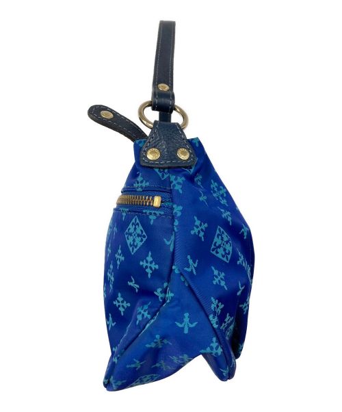 russet（ラシット）russet (ラシット) ショルダーバッグ ブルー×スカイブルーの古着・服飾アイテム