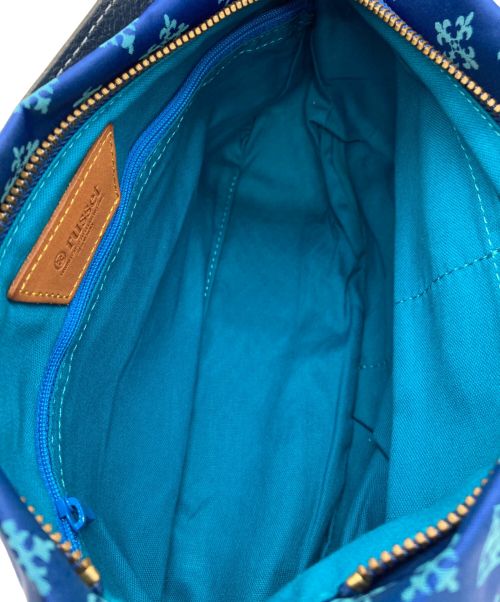 russet（ラシット）russet (ラシット) ショルダーバッグ ブルー×スカイブルーの古着・服飾アイテム