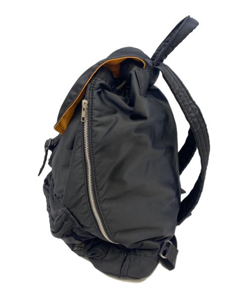 PORTER（ポーター）PORTER (ポーター) リュック ブラック×オレンジの古着・服飾アイテム
