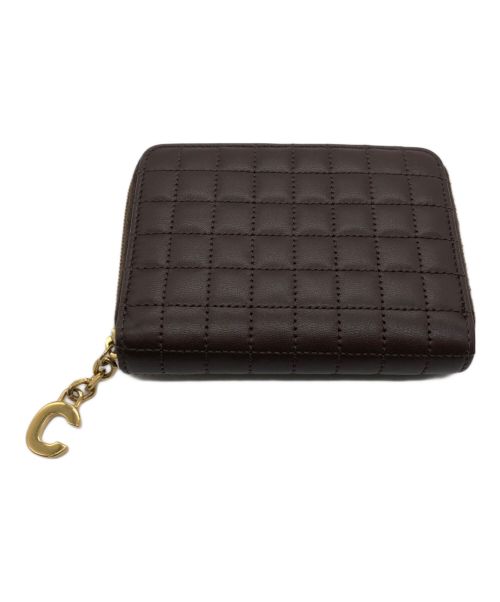 CELINE（セリーヌ）CELINE (セリーヌ) コインケース Cチャーム ブラウンの古着・服飾アイテム