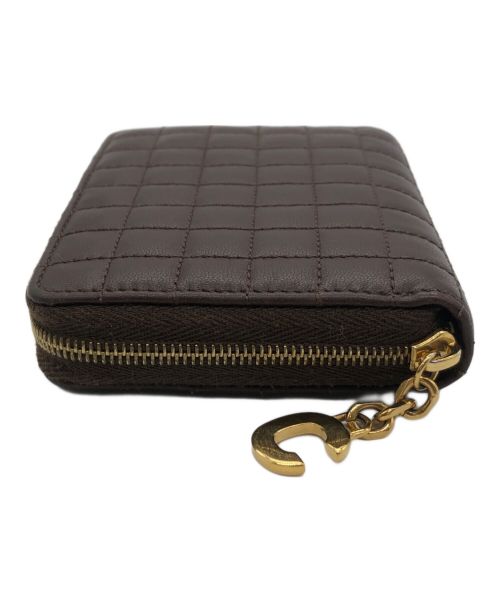 CELINE（セリーヌ）CELINE (セリーヌ) コインケース Cチャーム ブラウンの古着・服飾アイテム