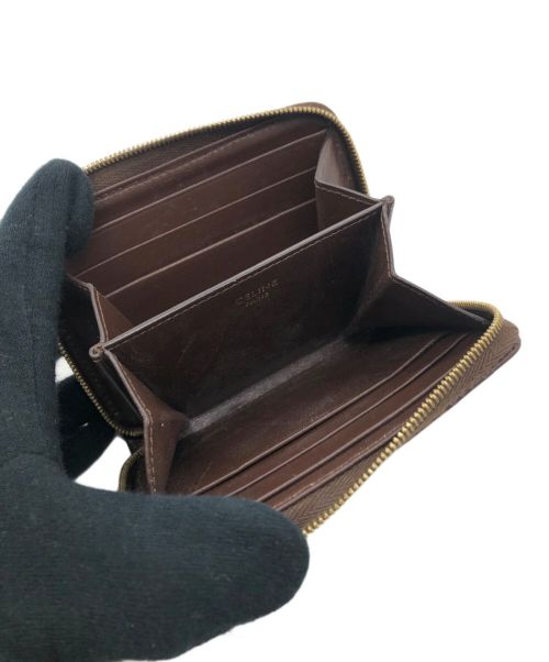 CELINE（セリーヌ）CELINE (セリーヌ) コインケース Cチャーム ブラウンの古着・服飾アイテム