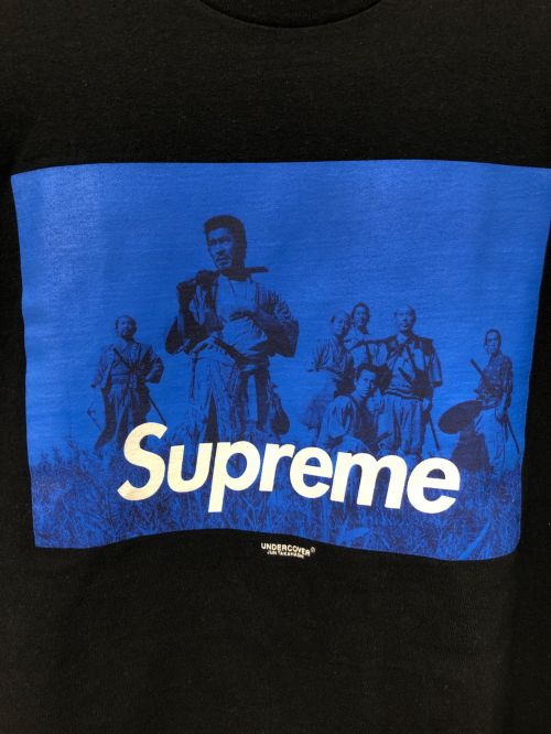 SUPREME（シュプリーム）SUPREME (シュプリーム) UNDERCOVER (アンダーカバー) Seven Samurai Tee ブラック×ブルー サイズ:SIZE Sの古着・服飾アイテム