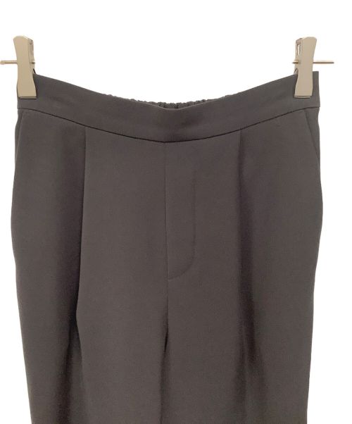 ENFOLD（エンフォルド）ENFOLD (エンフォルド) ソフトダブルサテン ゴムジョッパーズ グレー サイズ:SIZE Sの古着・服飾アイテム