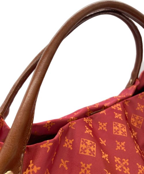 russet（ラシット）russet (ラシット) トートバッグ レッド×オレンジの古着・服飾アイテム