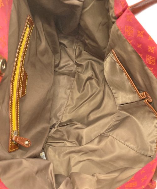 russet（ラシット）russet (ラシット) トートバッグ レッド×オレンジの古着・服飾アイテム