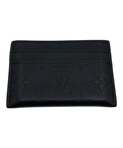 LOUIS VUITTON（ルイ ヴィトン）LOUIS VUITTON (ルイ ヴィトン) ポルト・カルト・ダブル ブラックの古着・服飾アイテム