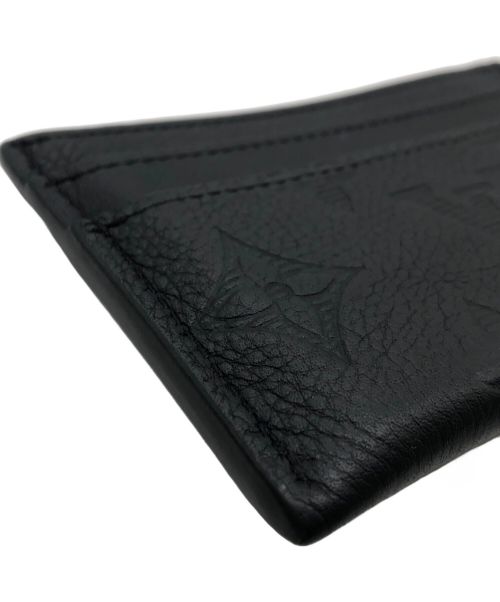 LOUIS VUITTON（ルイ ヴィトン）LOUIS VUITTON (ルイ ヴィトン) ポルト・カルト・ダブル ブラックの古着・服飾アイテム