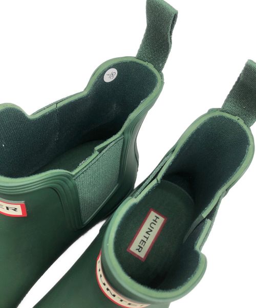 HUNTER（ハンター）HUNTER (ハンター) ORIGINAL CHELSEA グリーン サイズ:EU 39 未使用品の古着・服飾アイテム