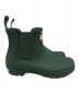 中古・古着 HUNTER (ハンター) ORIGINAL CHELSEA グリーン サイズ:EU 39 未使用品：6000円