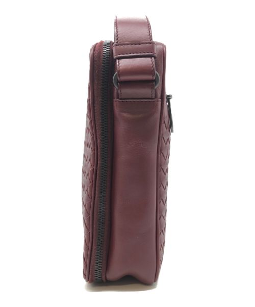 BOTTEGA VENETA（ボッテガベネタ）BOTTEGA VENETA (ボッテガベネタ) ショルダーバッグ ボルドーの古着・服飾アイテム