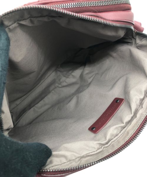 BOTTEGA VENETA（ボッテガベネタ）BOTTEGA VENETA (ボッテガベネタ) ショルダーバッグ ボルドーの古着・服飾アイテム