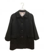 matrice BY VOICEMAILマトリーチェバイヴォイスメール）の古着「ステンカラーコート」｜ブラック