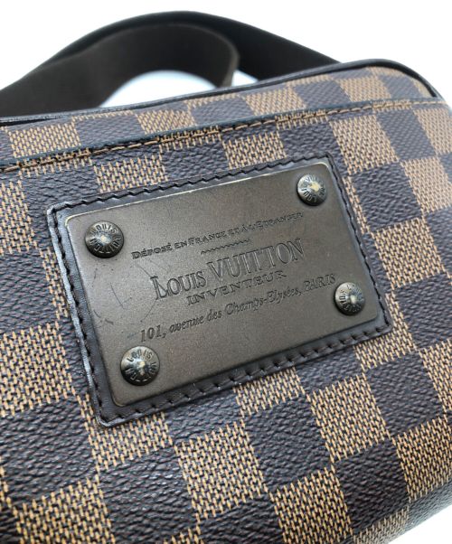 LOUIS VUITTON（ルイ ヴィトン）LOUIS VUITTON (ルイ ヴィトン) バムバッグ・ブルックリン ブラウンの古着・服飾アイテム