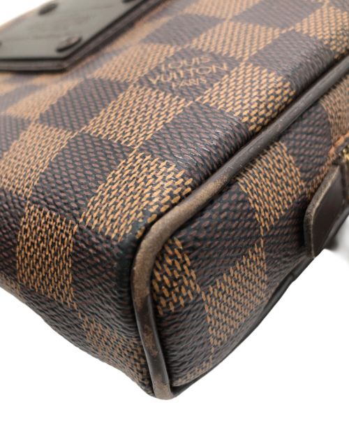 LOUIS VUITTON（ルイ ヴィトン）LOUIS VUITTON (ルイ ヴィトン) バムバッグ・ブルックリン ブラウンの古着・服飾アイテム
