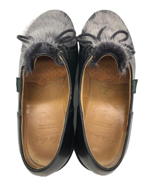 PARABOOT（パラブーツ）PARABOOT (パラブーツ) MICHAEL NOIR MINK PARABOOT ブラック×グレー サイズ:R41 1/2の古着・服飾アイテム