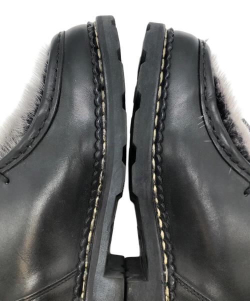 PARABOOT（パラブーツ）PARABOOT (パラブーツ) MICHAEL NOIR MINK PARABOOT ブラック×グレー サイズ:R41 1/2の古着・服飾アイテム