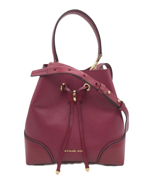 MICHAEL KORS（マイケル・コース）MICHAEL KORS (マイケルコース) 2WAYバッグ レッドの古着・服飾アイテム