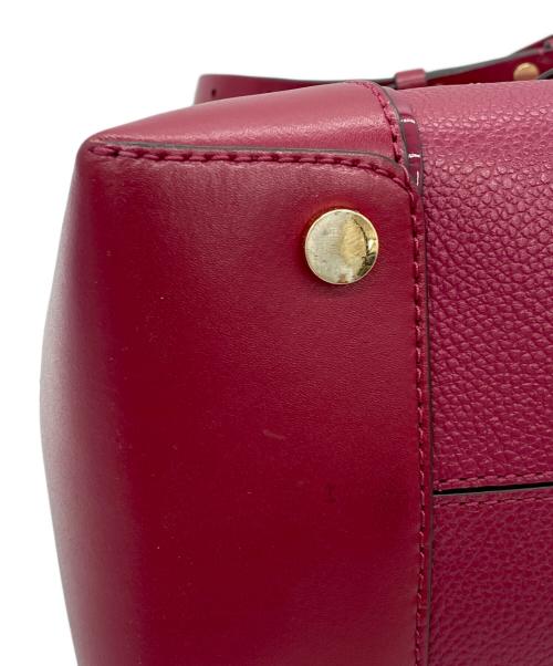 MICHAEL KORS（マイケル・コース）MICHAEL KORS (マイケルコース) 2WAYバッグ レッドの古着・服飾アイテム