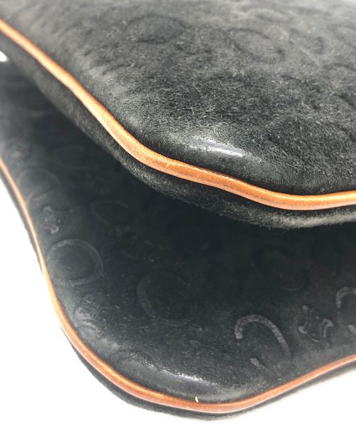 CELINE（セリーヌ）CELINE (セリーヌ) ショルダーバッグ ブラック×ブラウンの古着・服飾アイテム