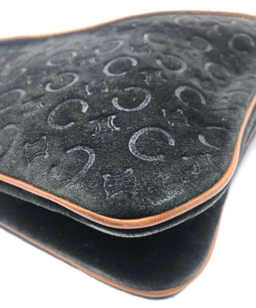 CELINE（セリーヌ）CELINE (セリーヌ) ショルダーバッグ ブラック×ブラウンの古着・服飾アイテム
