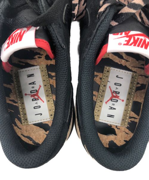 NIKE（ナイキ）NIKE (ナイキ) AIR JORDAN 1 RETRO LOW OG ブラック×ベージュ×レッド サイズ:UK5.5の古着・服飾アイテム